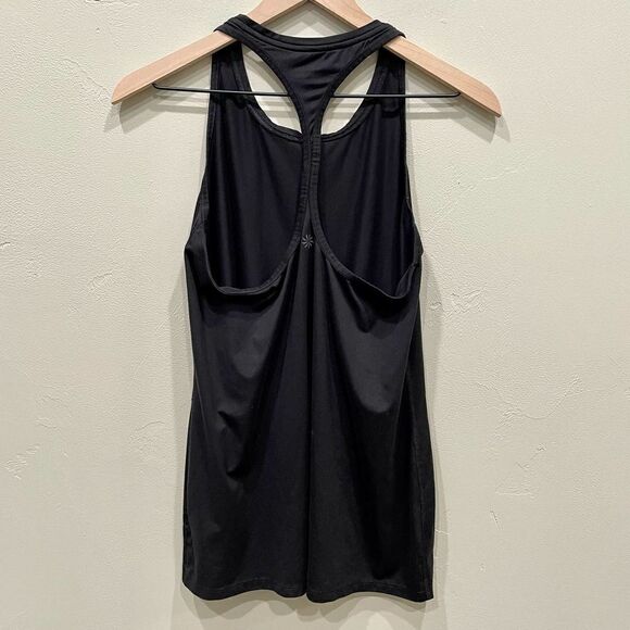 Athleta Black Racerback Tank Top - Size: Small - Picture 2 of 8
